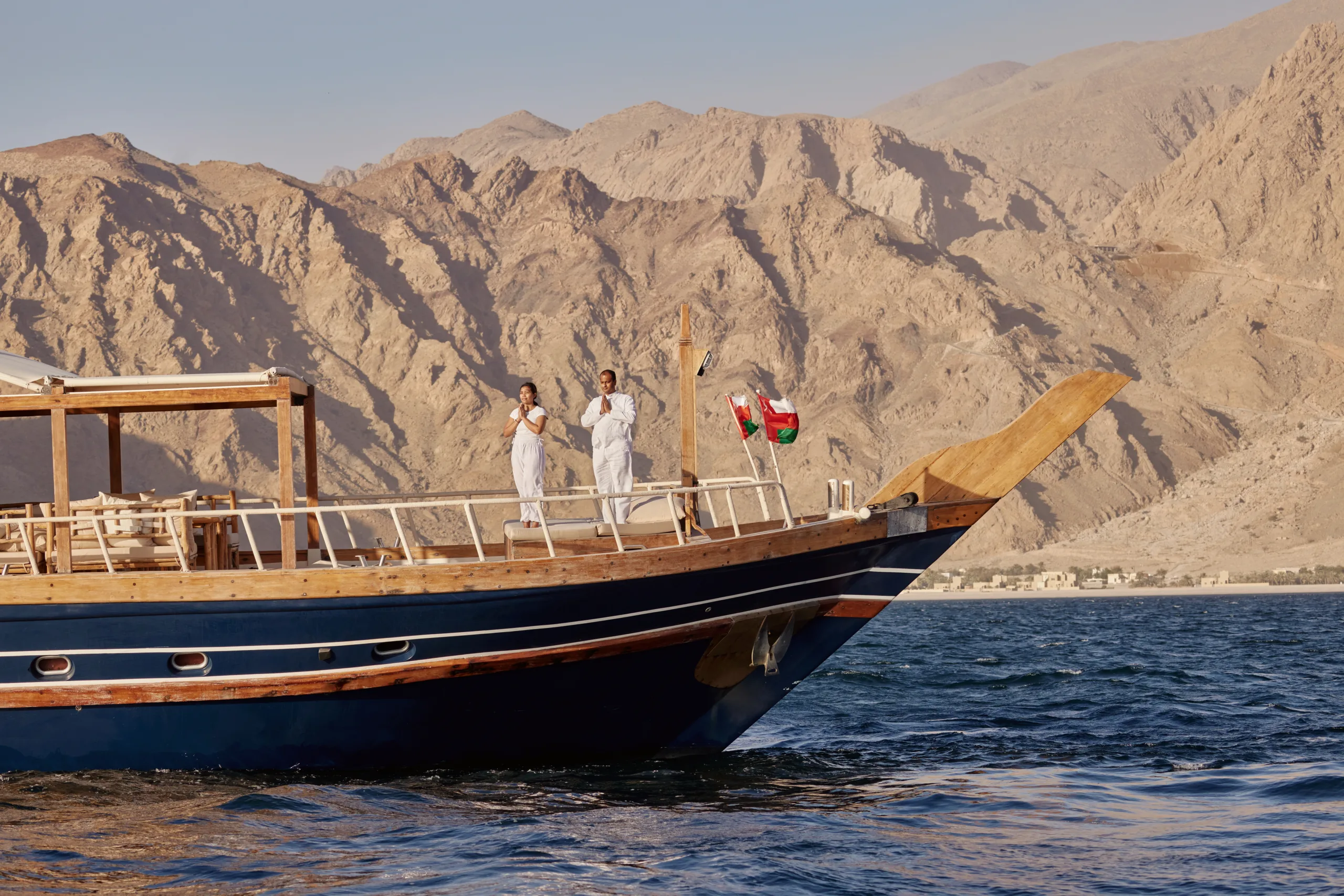 Croisière en Boutre Omanais dans la péninsule de Musandam.