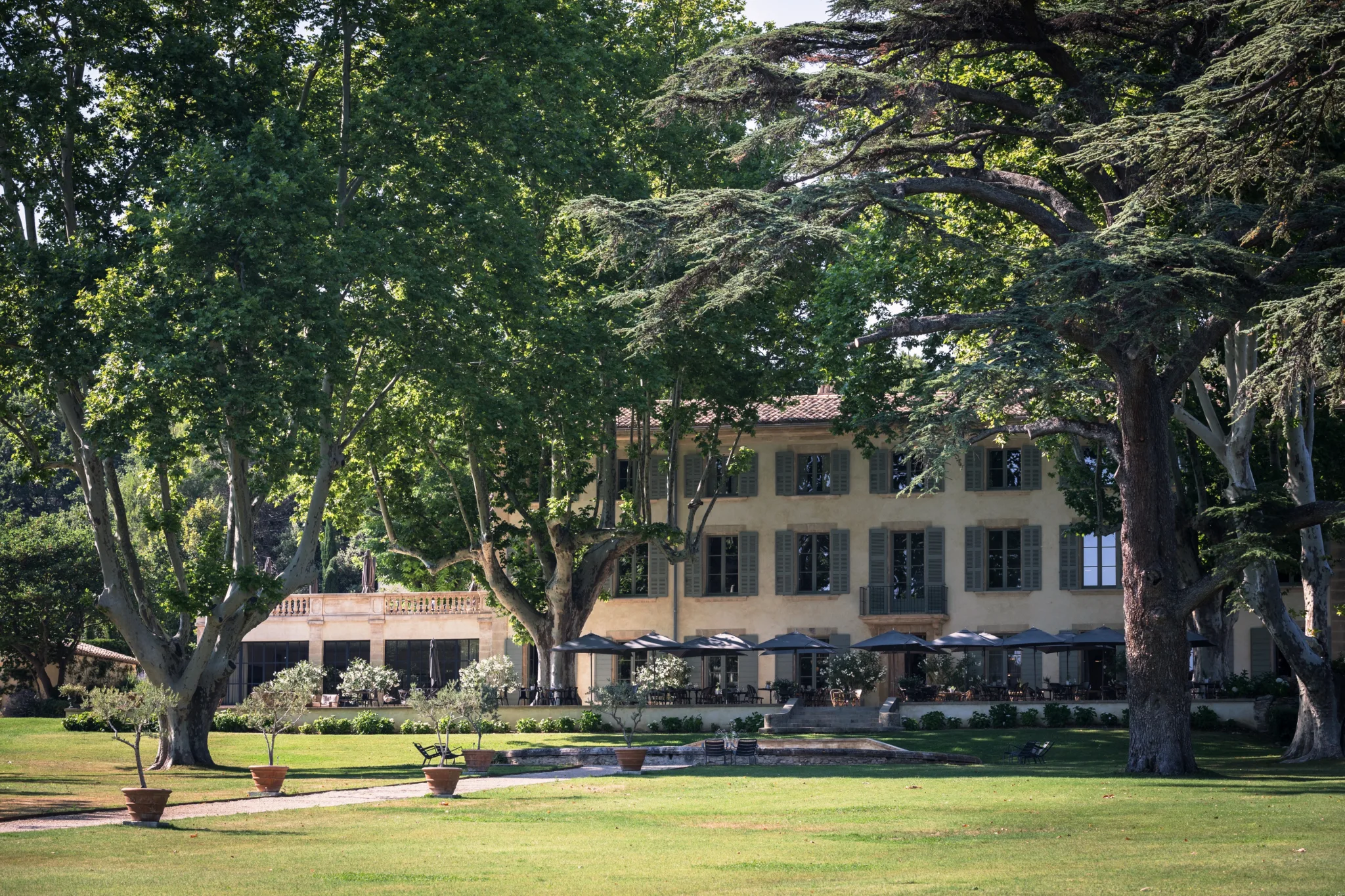 Jardins de l'hôtel Domaine de Fontenille