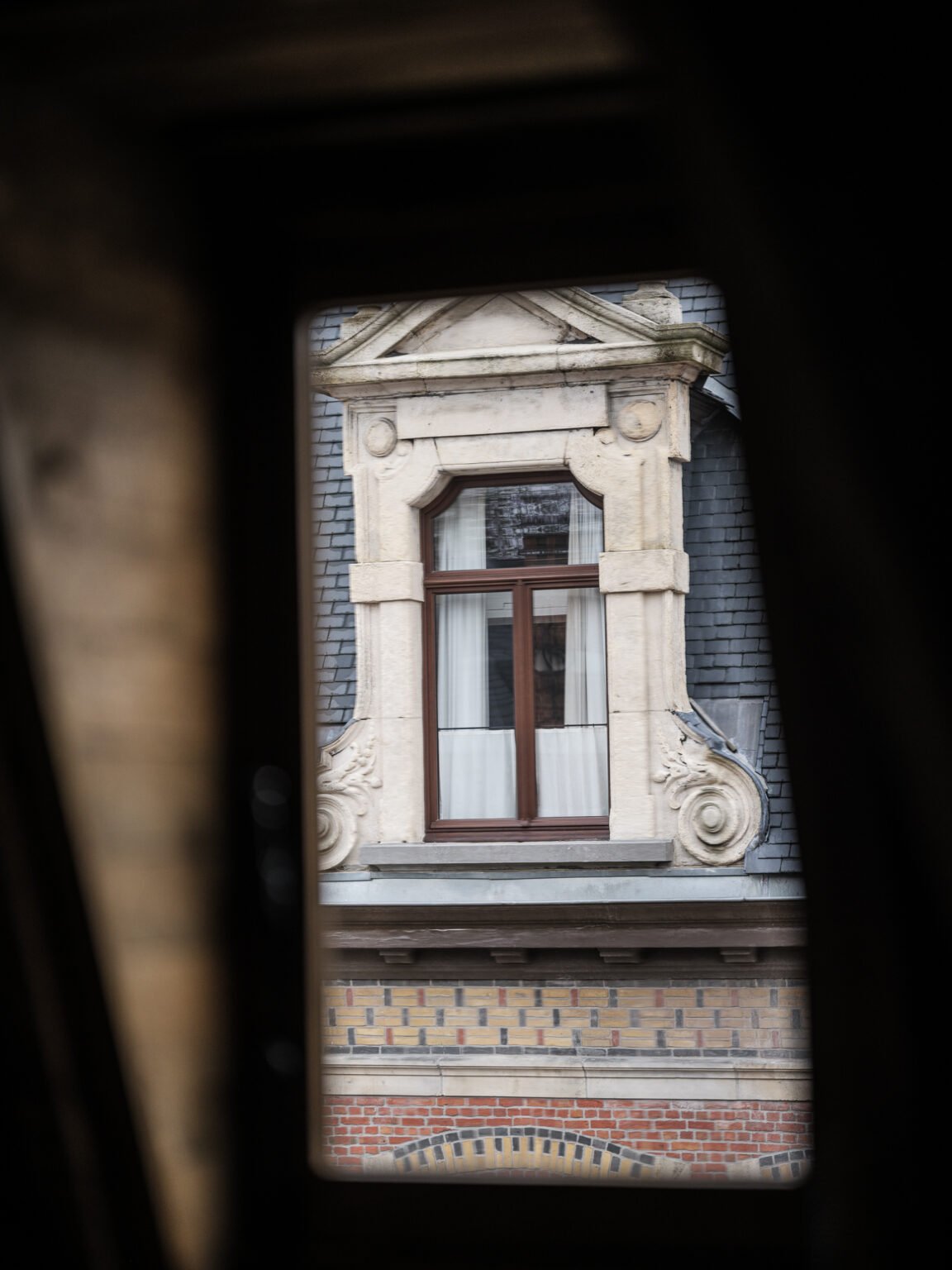 sur les toîts de l'hôtel August à Anvers