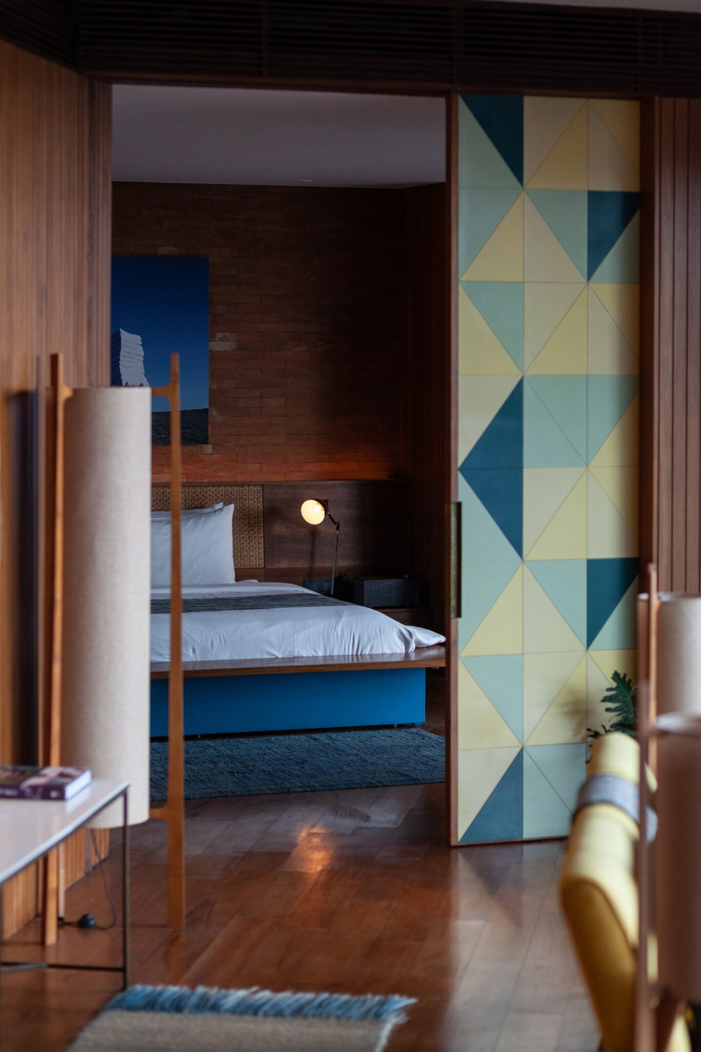 Design room in Bali with local inspirations